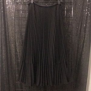 WHBM Midi Pleated Skirt